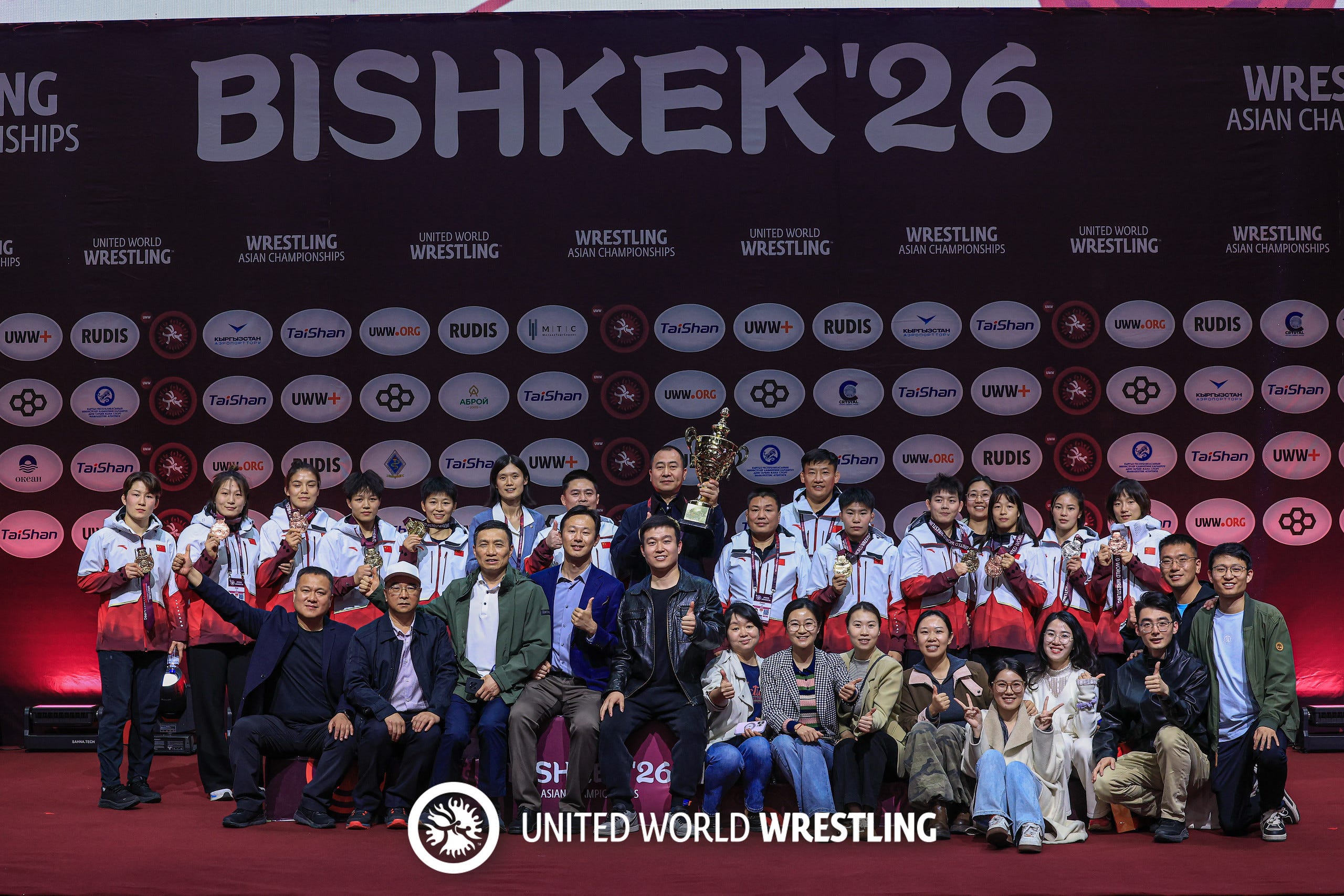 China medals all 10 to claim women's freestyle team title at Asian Championships; U.S. Women's Nationals fire up in Spokane —