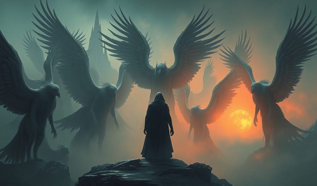 Tucker Carlson attacked by a demon