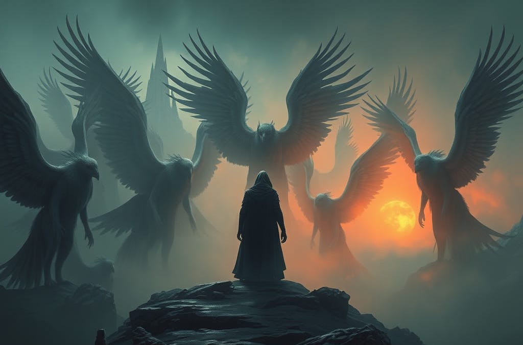 Tucker Carlson attacked by a demon