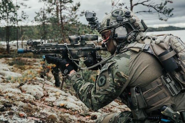 r/policeporn - Finnish Border Guard 1st Special Intervention Unit operator during an exercise.[1600x1066]