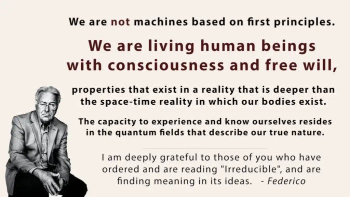 A New Physics Arises: Irreducible by Federico Faggin Reviewed