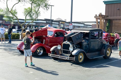 Cars and Coffee meetup in Las Vegas, NV