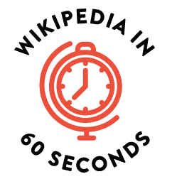 Wikipedia in 60 Seconds (logo) Wikipedia in 60 Seconds (logo)