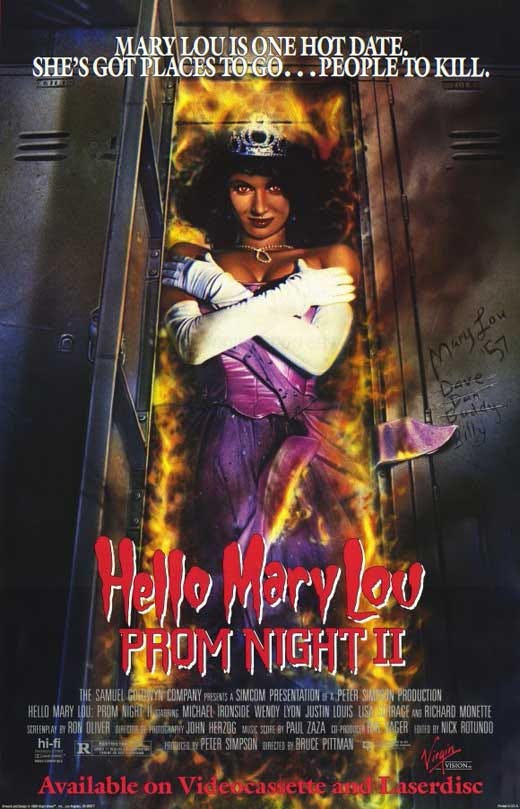 Hello Mary Lou: Prom Night 2 - movie POSTER (Style B) (11&quot; x 17&quot;) (1987) -  Walmart.com