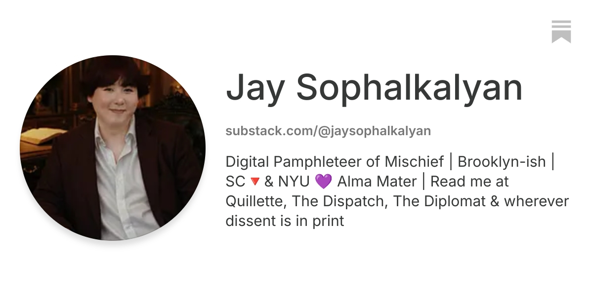 Jay Sophalkalyan | Substack