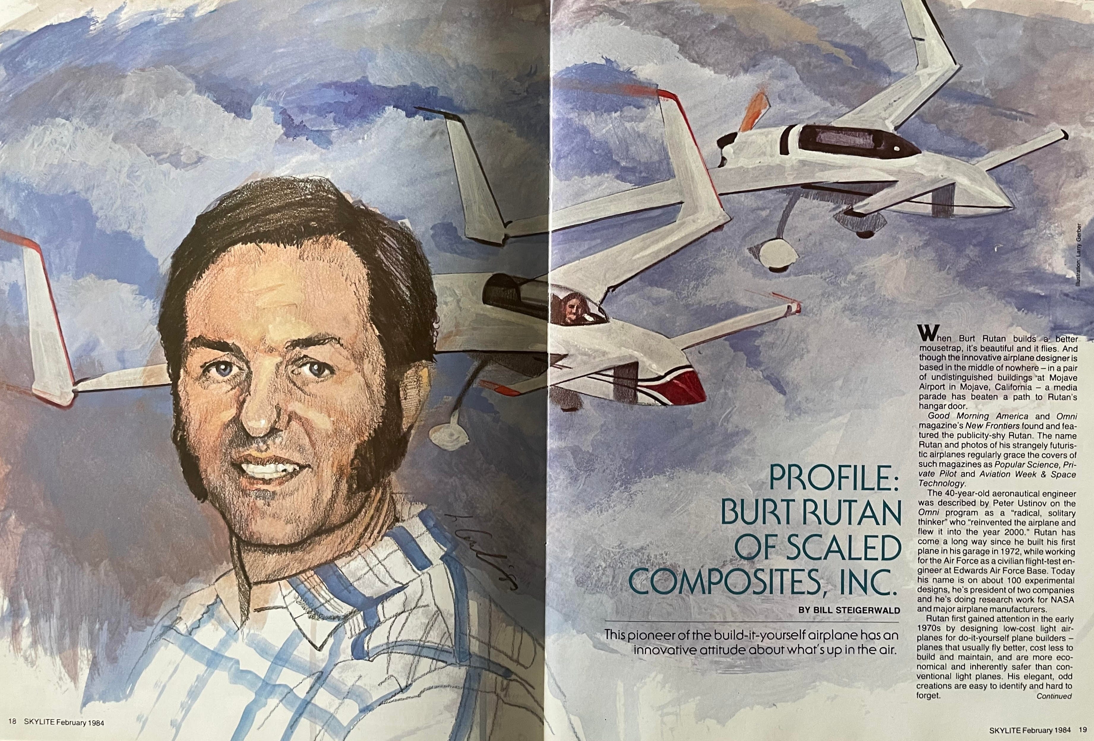 Burt Rutan -- A soloist with his own wings
