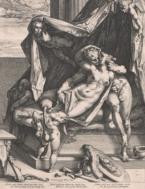 Hendrick Goltzius engraving Hendrick Goltzius engraving