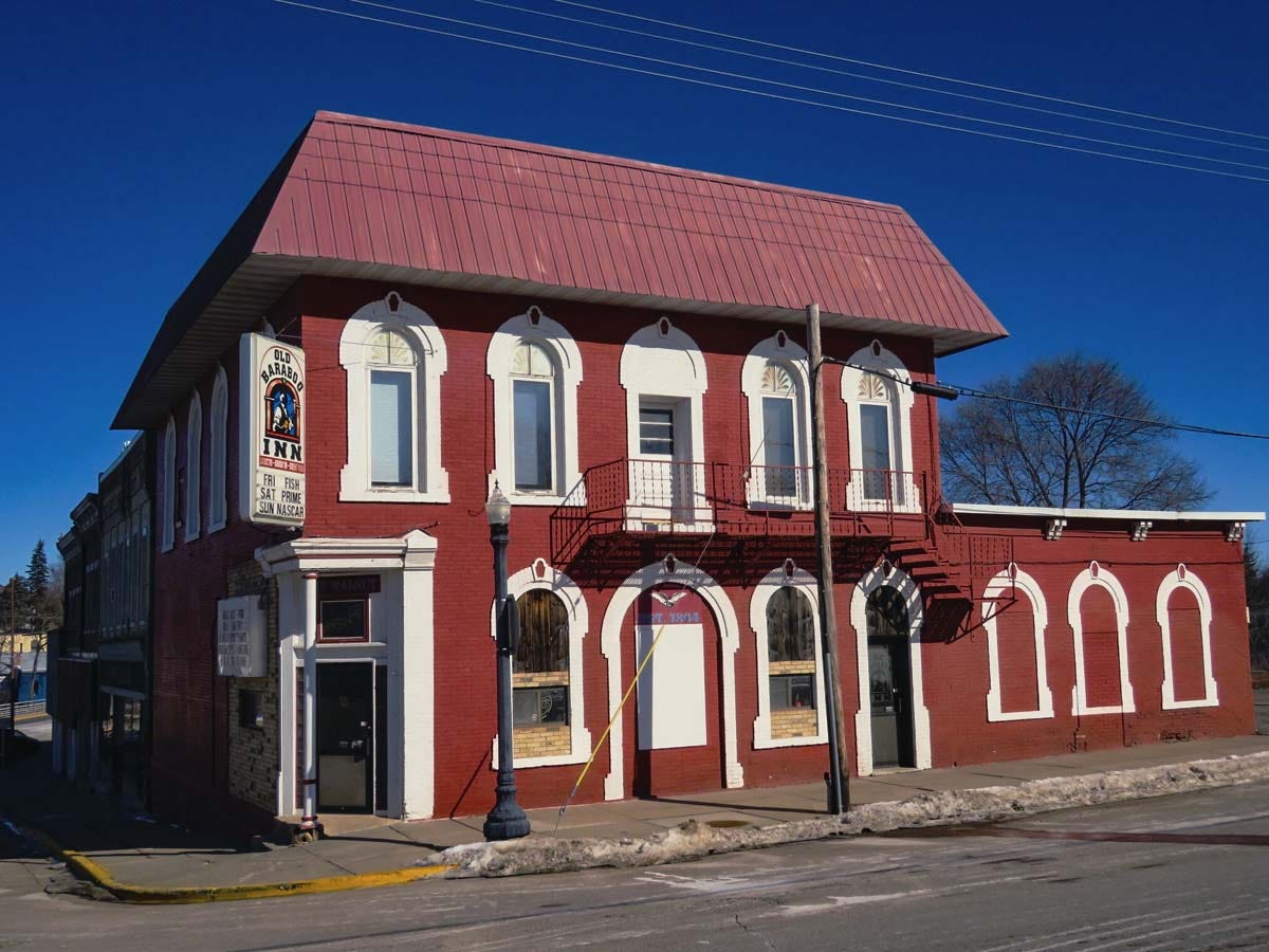 Old Baraboo Inn haunted bar in Baraboo, WI
