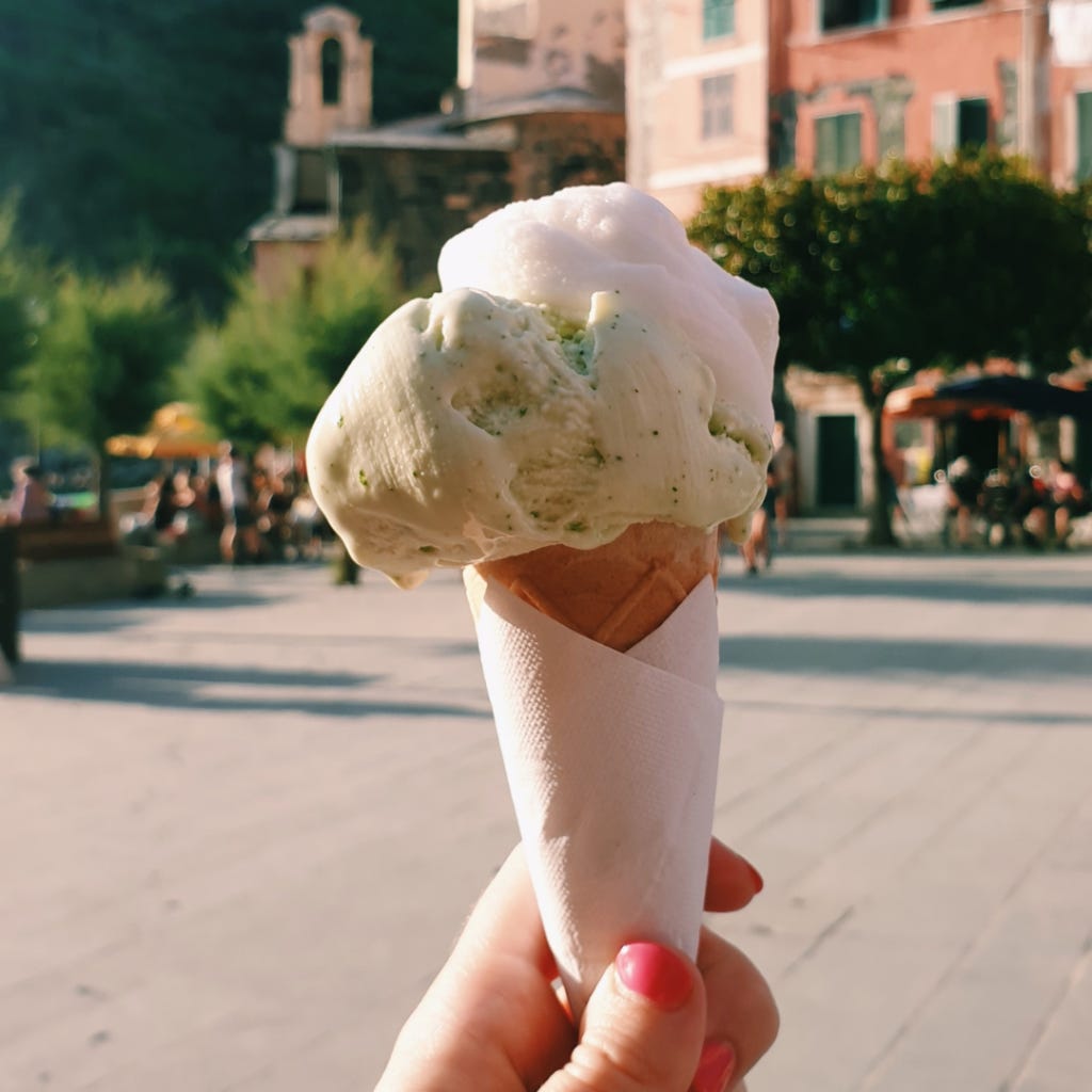basil gelato