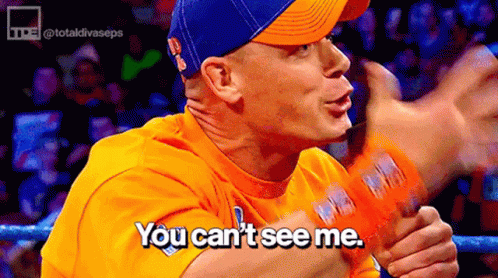 John Cena Cant See Me GIFs | Tenor