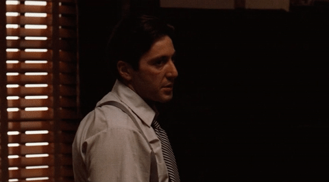 The Godfather Al Pacino Enough GIF | GIFDB.com