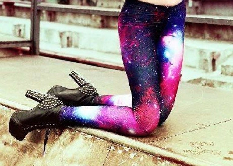 Galaxy Print Leggings – Gifter's Guide To The Galaxy