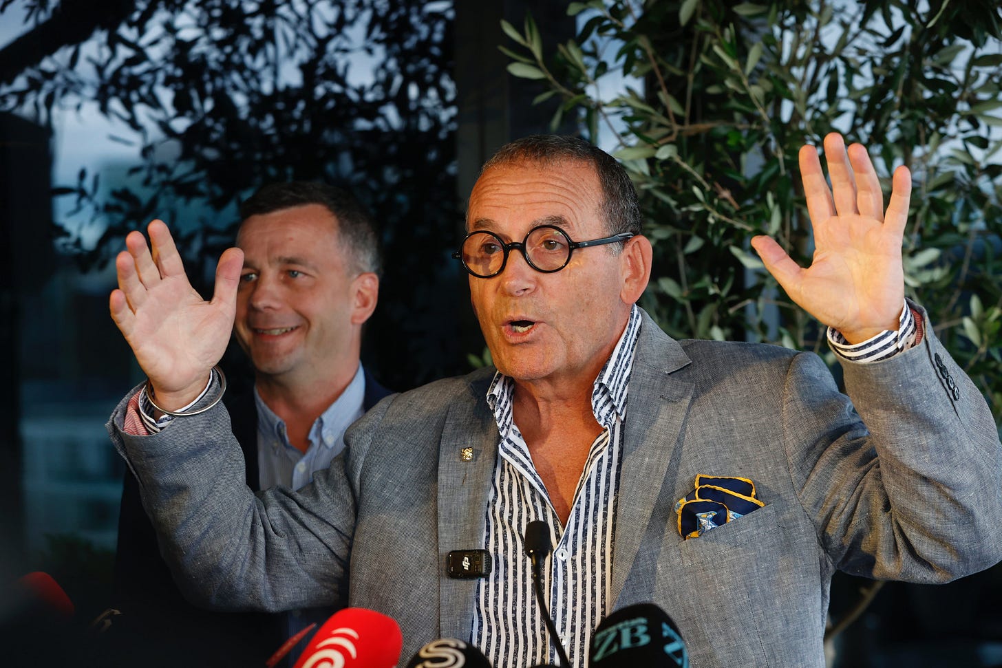Paul Henry and David Seymour.