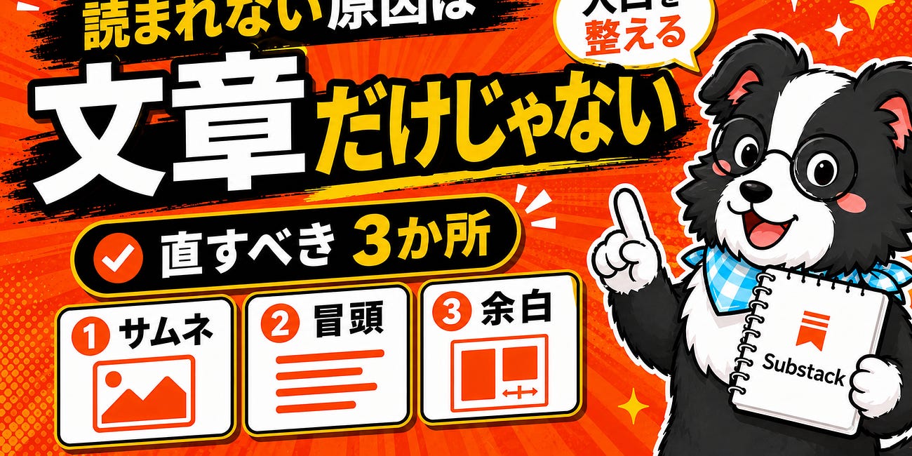 記事の中身は悪くないのに読まれない人が、見落としている場所
