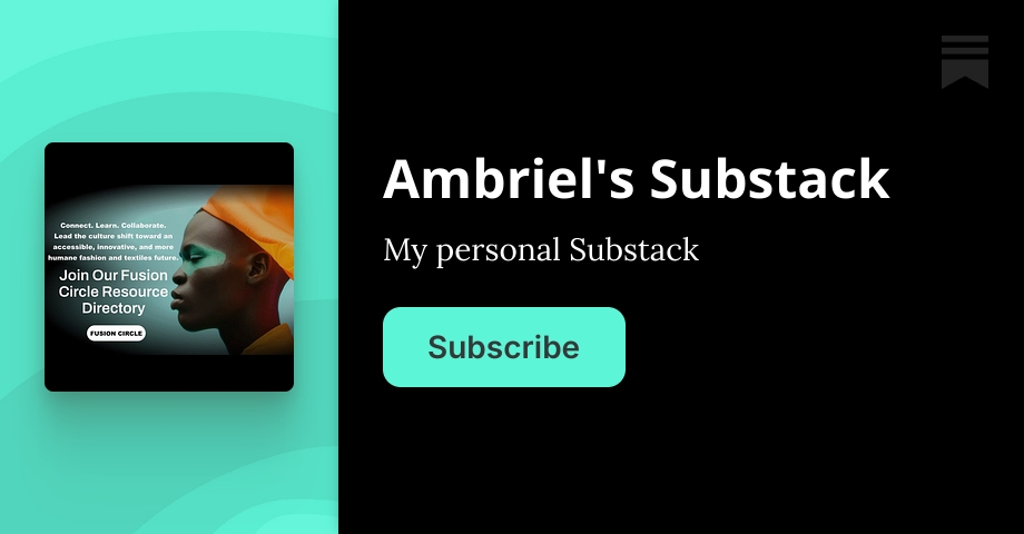 Ambriel's Substack | Fusion Circle | Substack