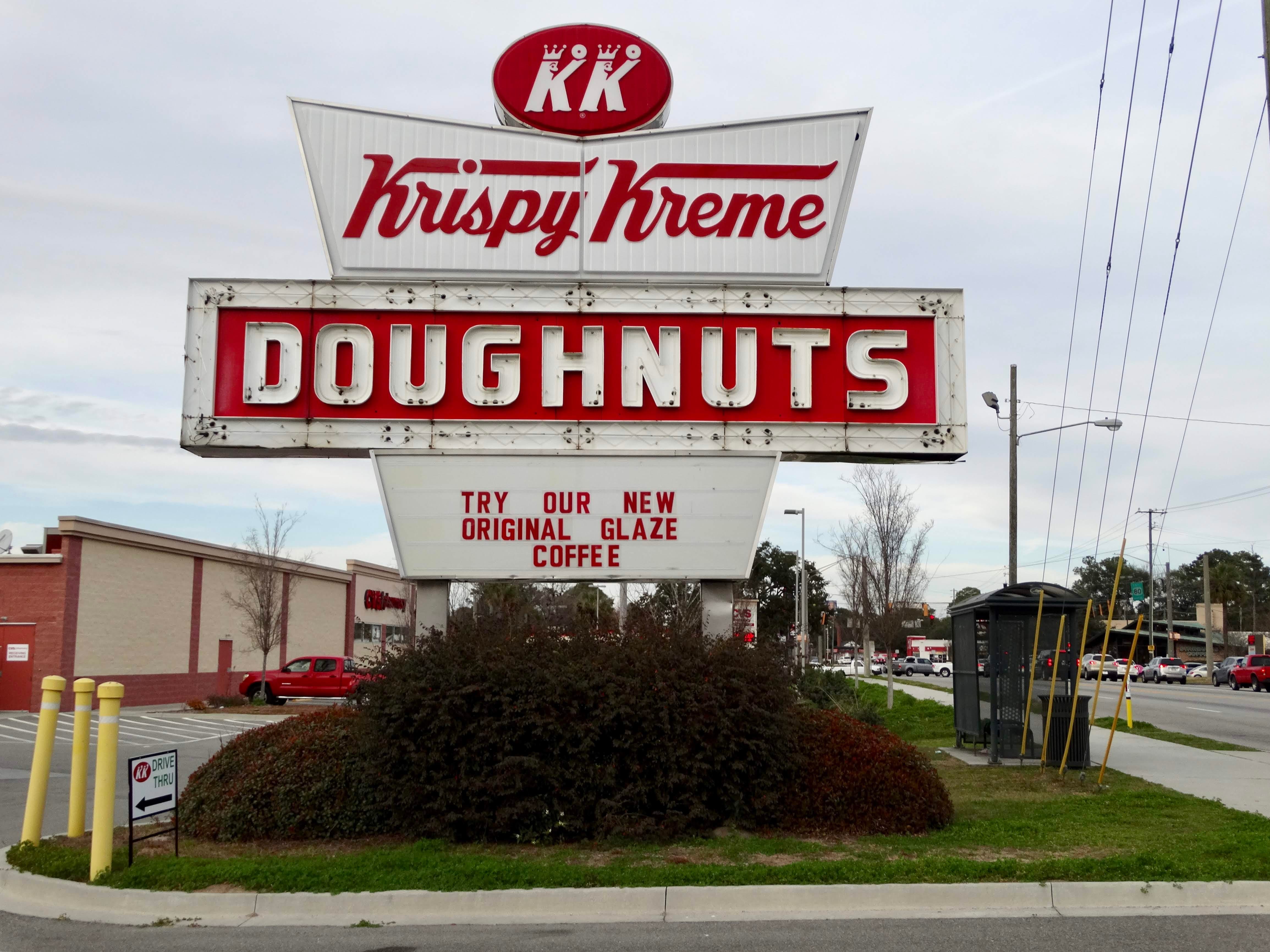 Just in: Historic Krispy Kreme in Savannah, Georgia has closed