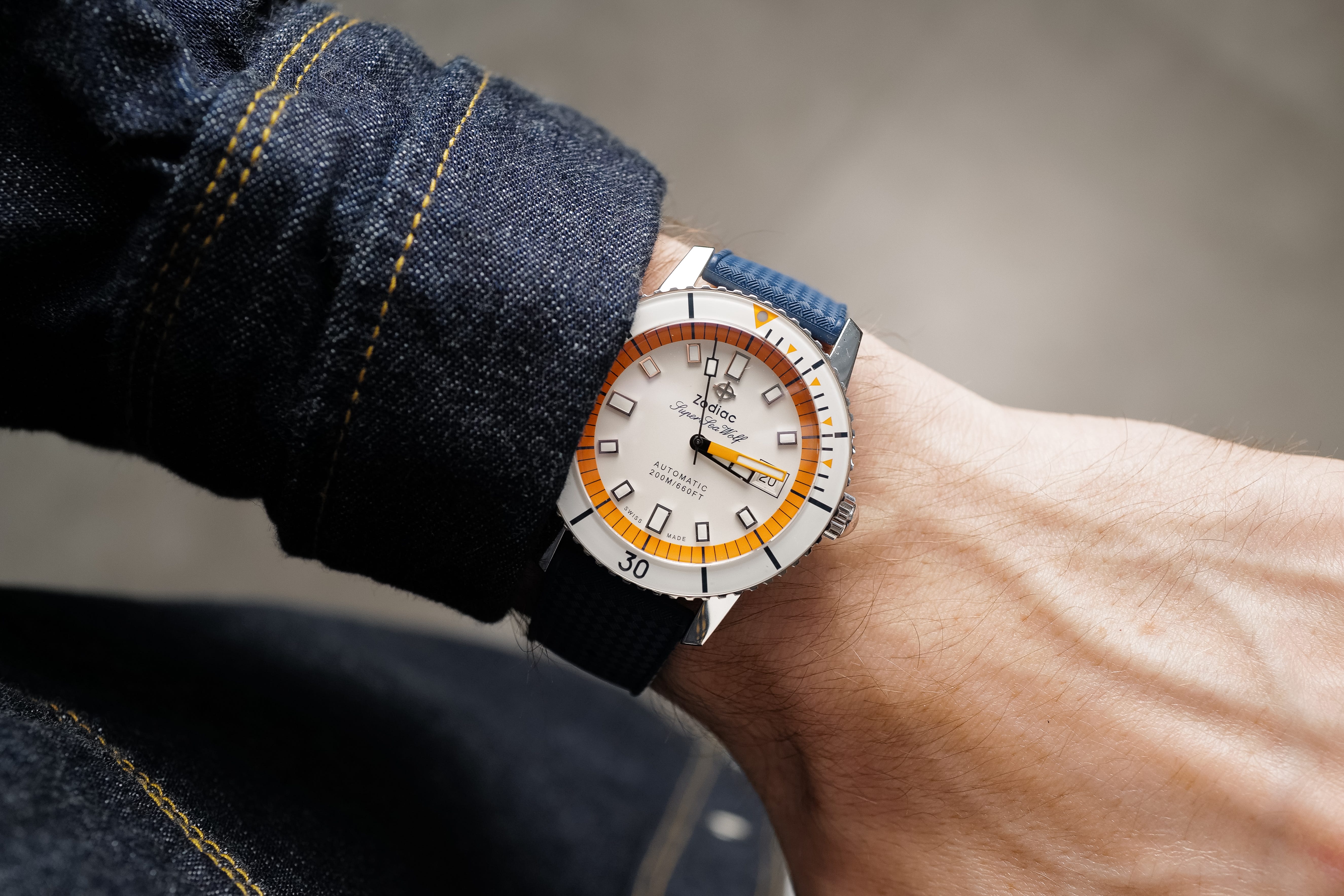 Our take on the Zodiac Super Sea Wolf Compression Diver in white