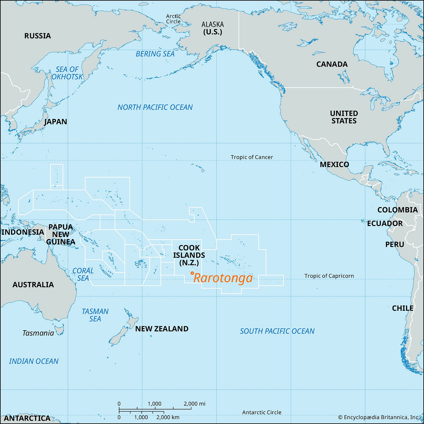Rarotonga | Cook Islands, Map, & Facts | Britannica