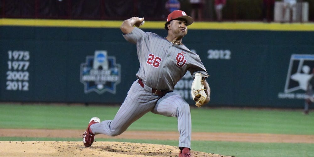SSBR 2025 MLB Draft Preview: Kyson Witherspoon – Sooner State Baseball  Report