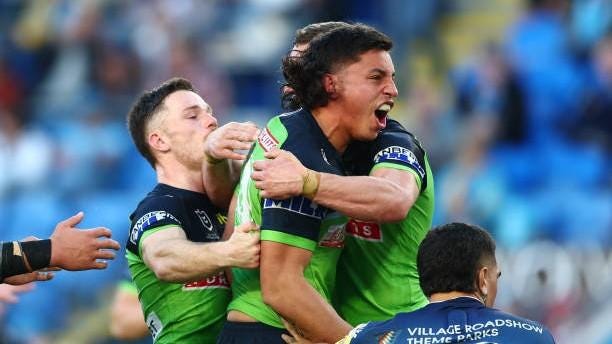 Joe Tapine deemed 'best forward in the game' as Raiders beat the Titans |  Sporting News Australia