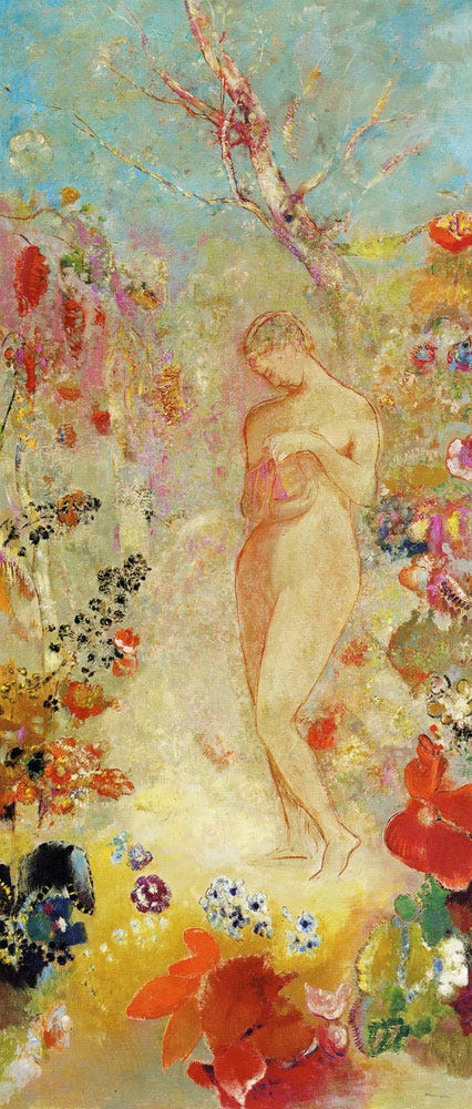 Odilon Redon - Pandora