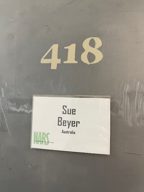 various photos of the NARS Foundation building, studios and cohort