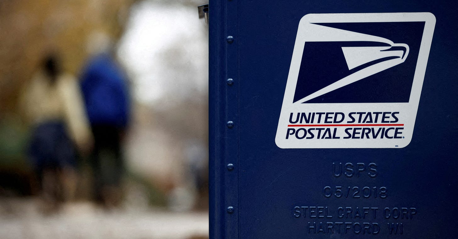 US Postal Service chief urges employees not to get distracted after Trump  takeover rumors | Reuters