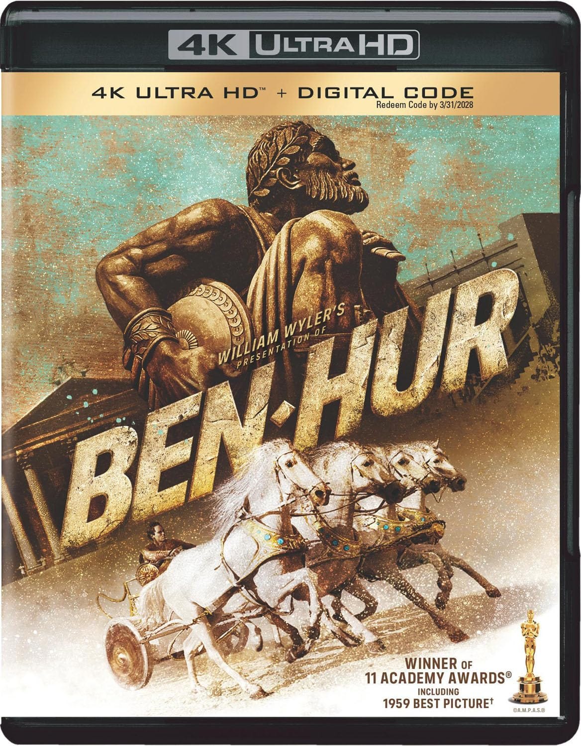 Ben-Hur (4K UHD) w/SLIP – Orbit DVD