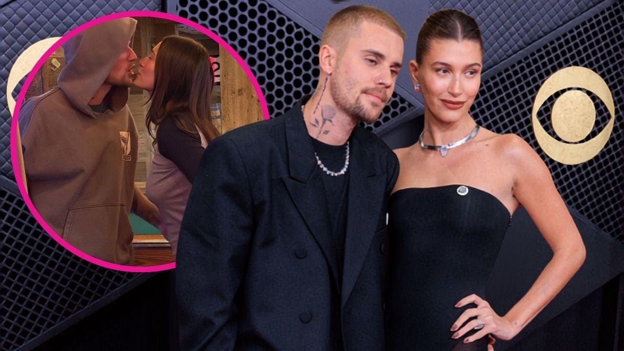 Image of Justin Bieber shared photos of him and Hailey Bieber to ring in their anniversary. Image of Justin Bieber shared photos of him and Hailey Bieber to ring in their anniversary.