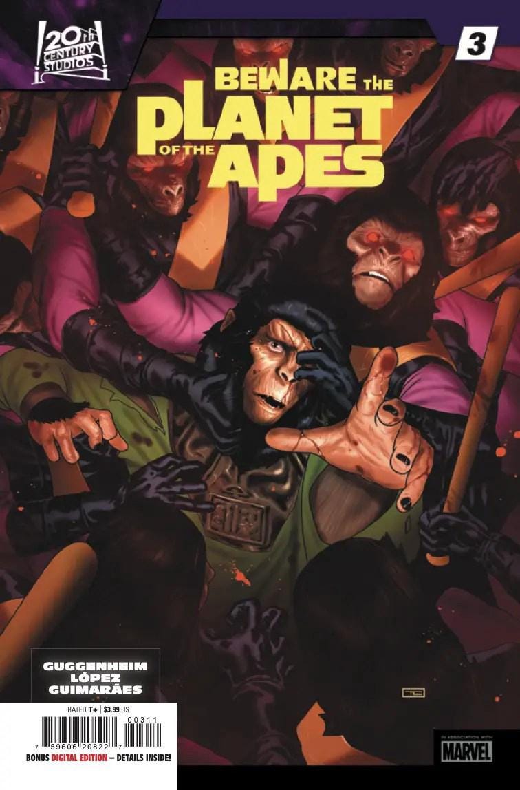 Marvel Preview: Beware the Planet of the Apes #3