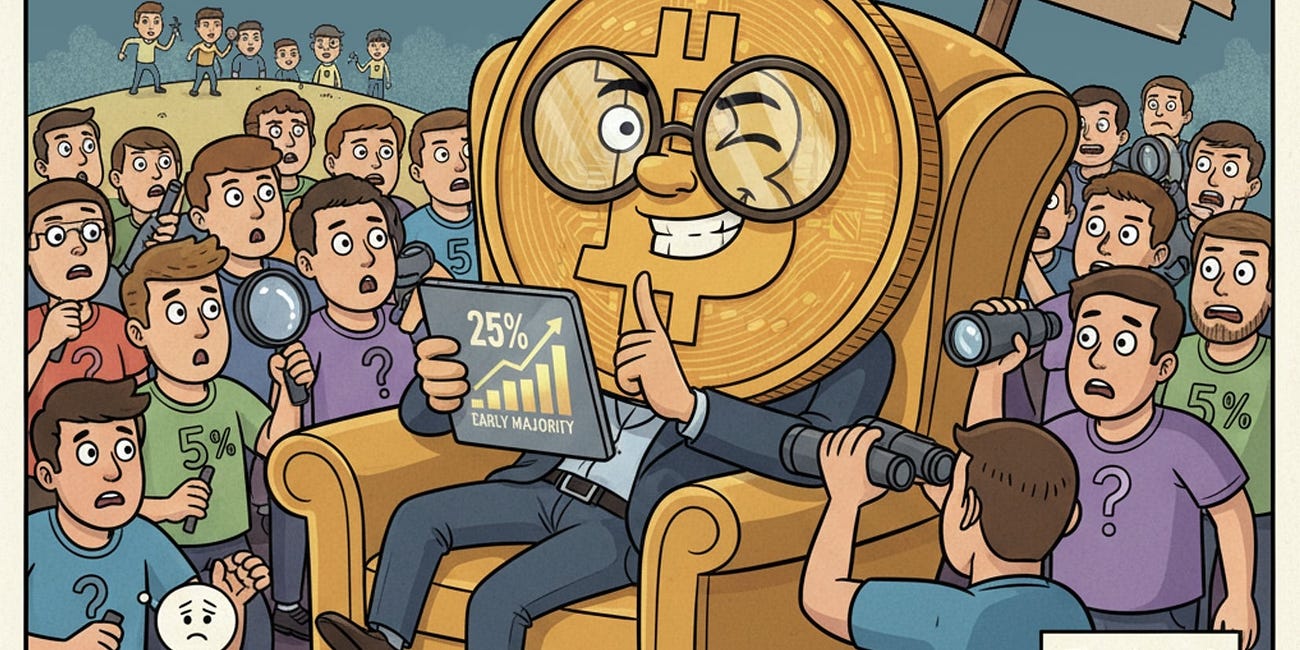 Bitcoin: The Adoption They're Hiding From You.