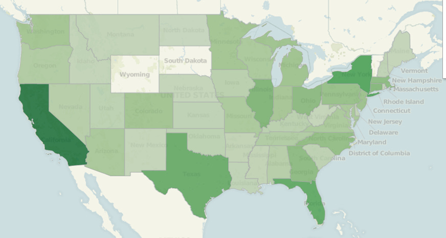data cleaning geogrphic map after data cleaning geogrphic map after
