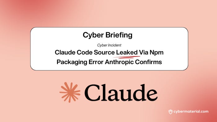 Cyber Briefing – April 1, 2026: CyberMaterial