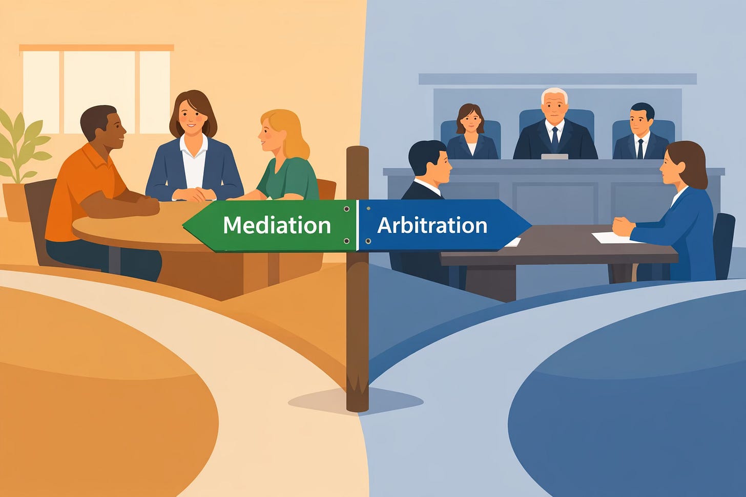 Mediation versus Arbitration