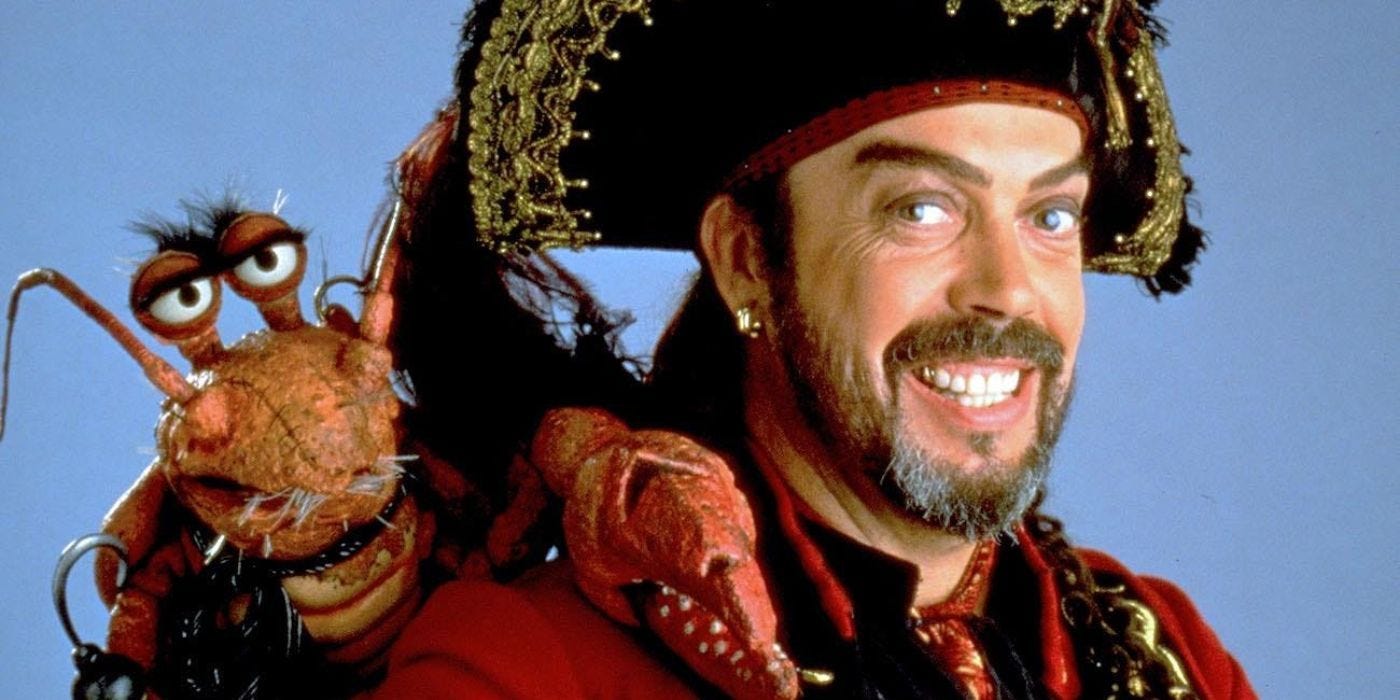 RIP Tim Curry (Image: Disney) RIP Tim Curry (Image: Disney)