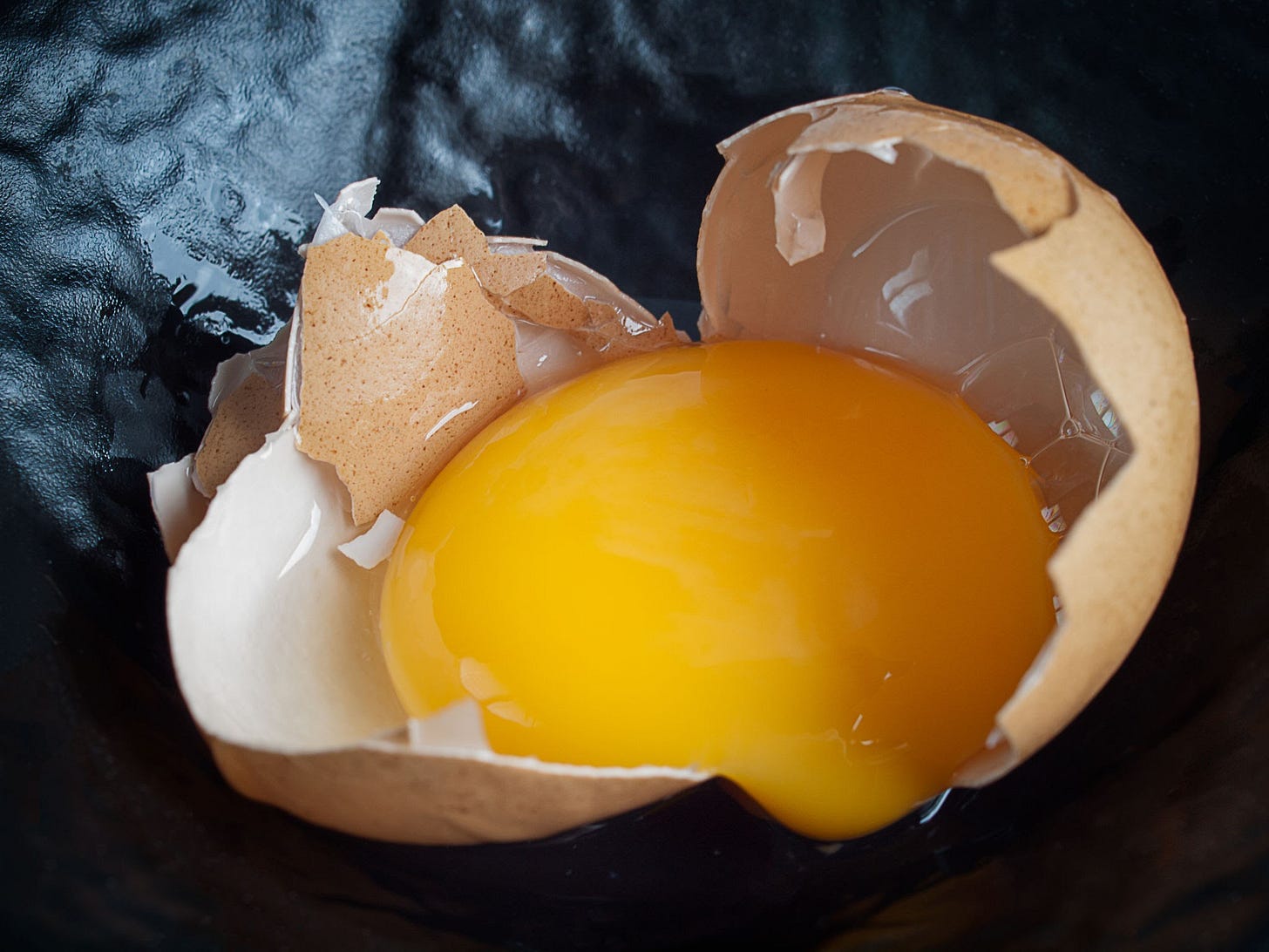 The golden yolk: Nature's original superfood, AI generated