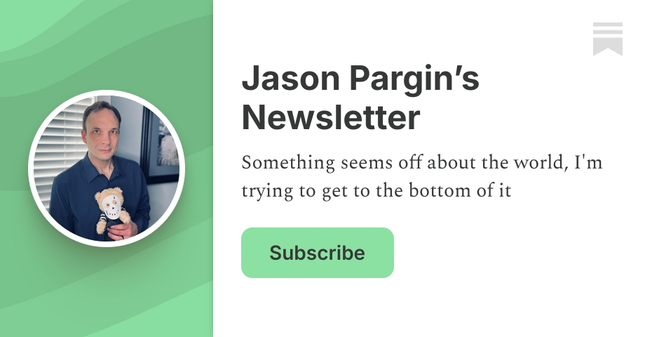 Jason Pargin’s Newsletter | Substack