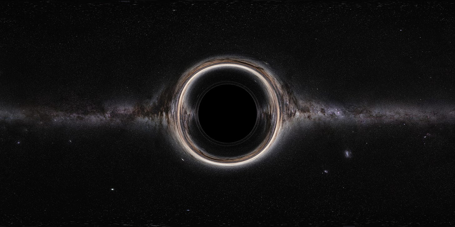 Black hole visualization Black hole visualization