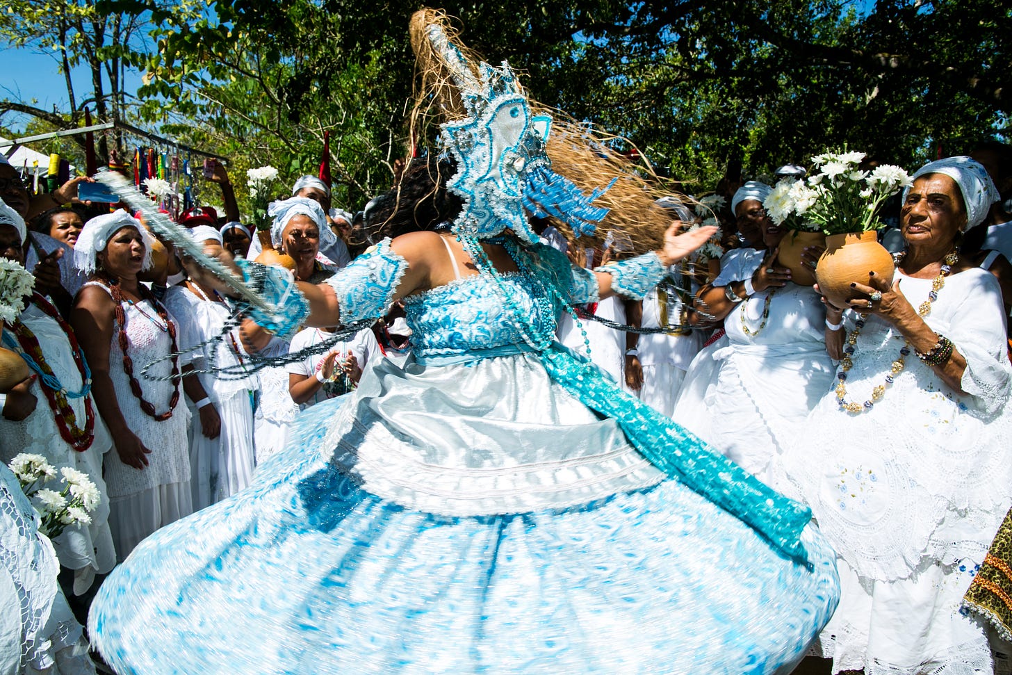 Celebrating Black Consciousness Day at Serra da Barriga, the site of Palmares. Courtesy of the Brazilian Ministry of Culture, via Wikimedia. Celebrating Black Consciousness Day at Serra da Barriga, the site of Palmares. Courtesy of the Brazilian Ministry of Culture, via Wikimedia.