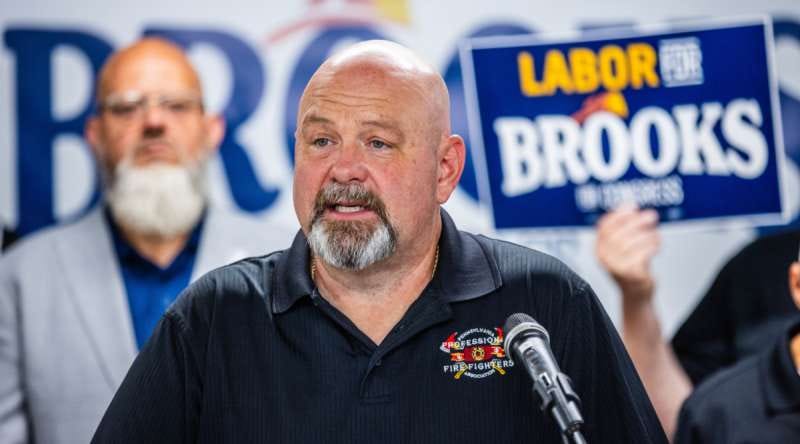 Bob Brooks getting endorsed by local labor unions in the Lehigh Valley Bob Brooks getting endorsed by local labor unions in the Lehigh Valley
