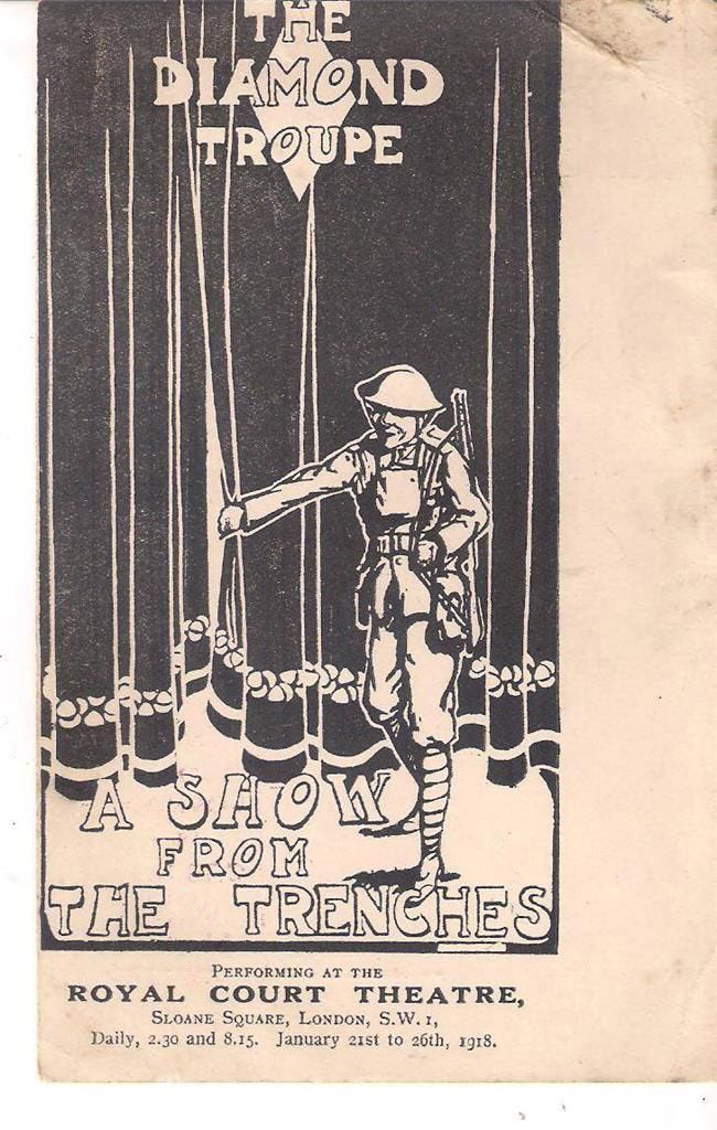 A Female Impersonator On The Western Front