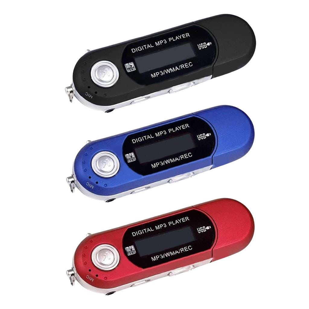 Reproductor de música Mp3 portátil USB con pantalla LCD Digital, mini ...