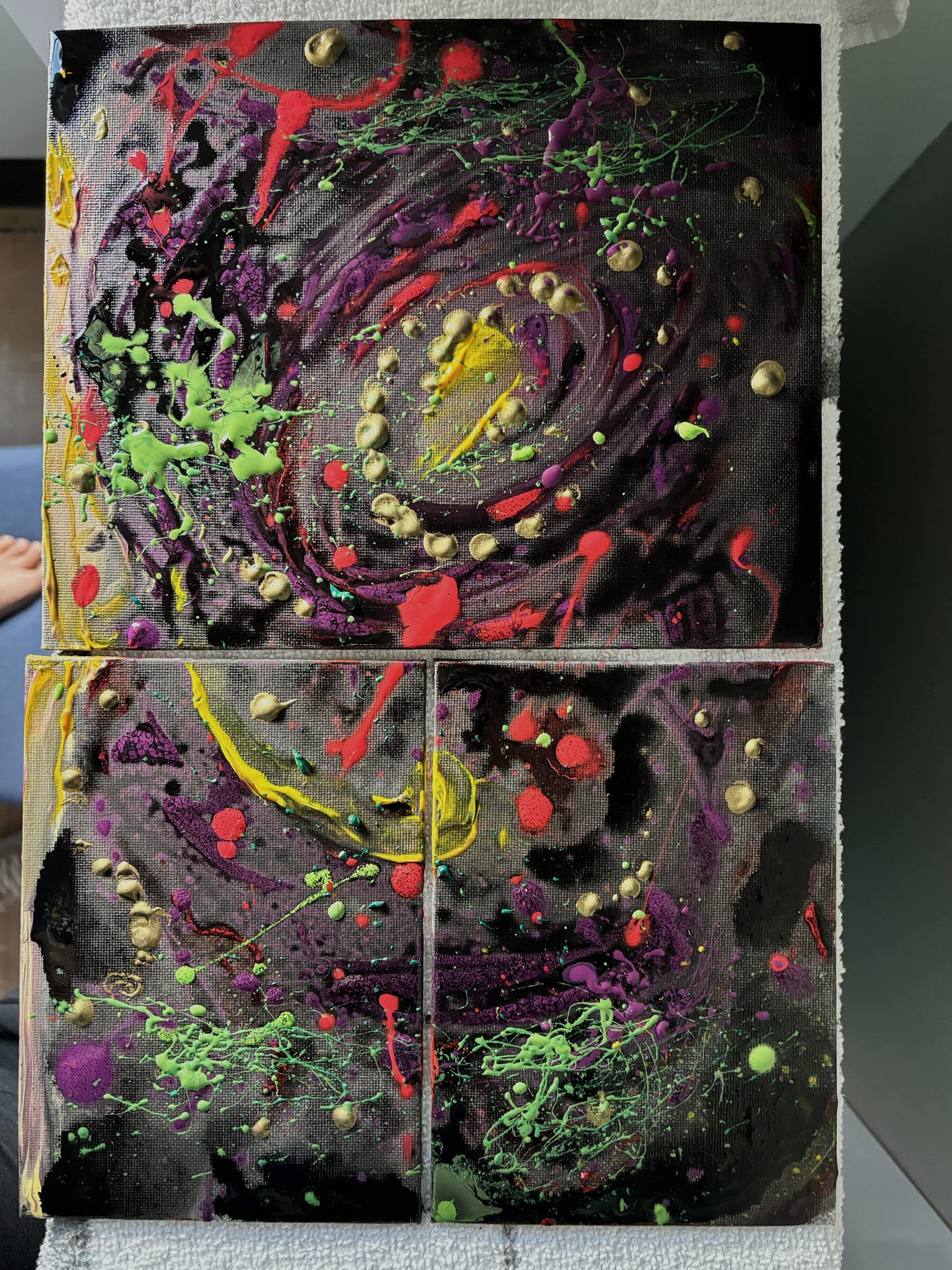 A made up nebula inspired by Phil Plait's Bad Astronomy Newsletter