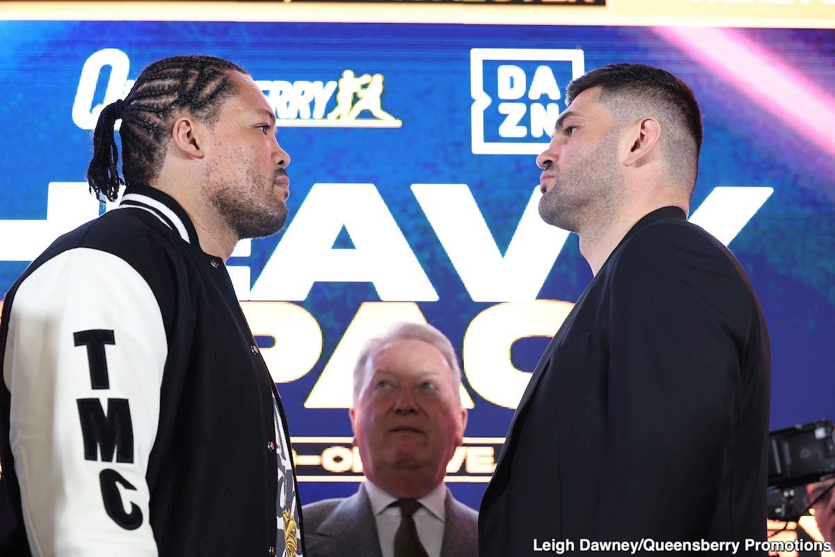 Image: How To Watch Joyce vs. Hrgovic: Start Time, Fight Card, And Streaming Details