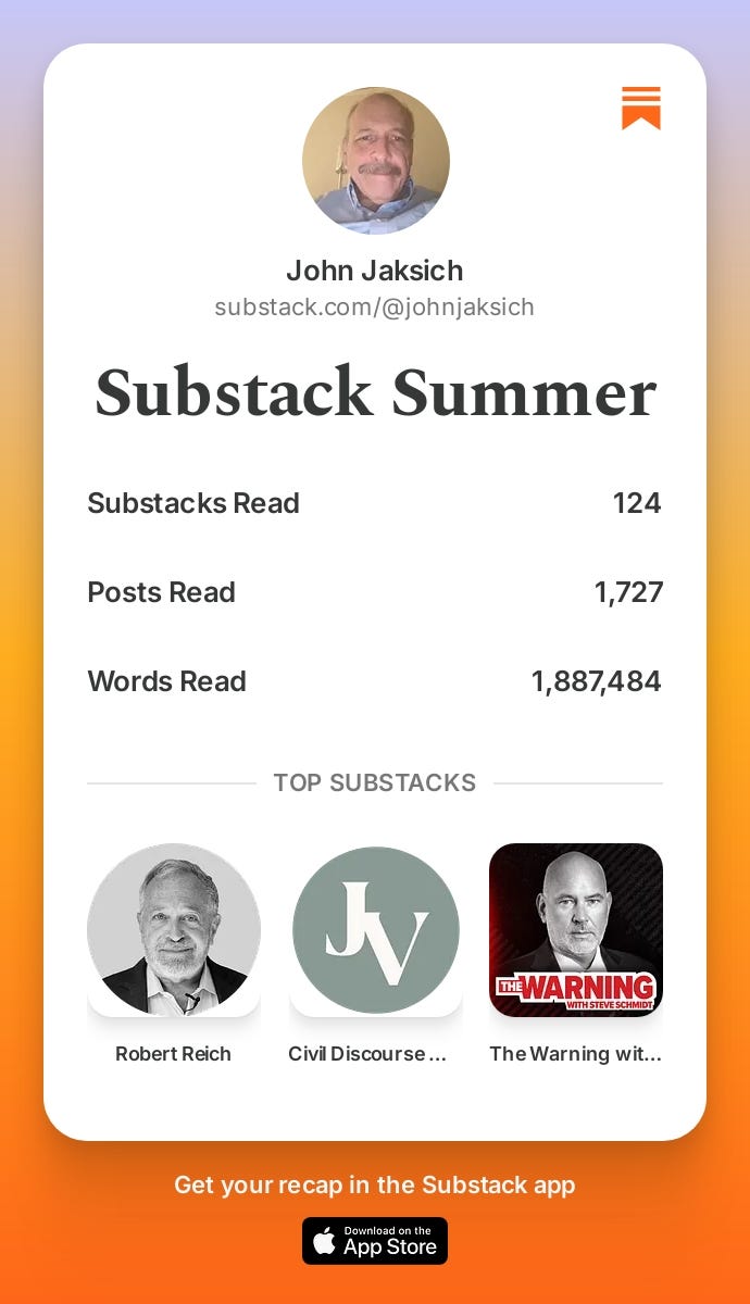 Substack Summer Substack Summer