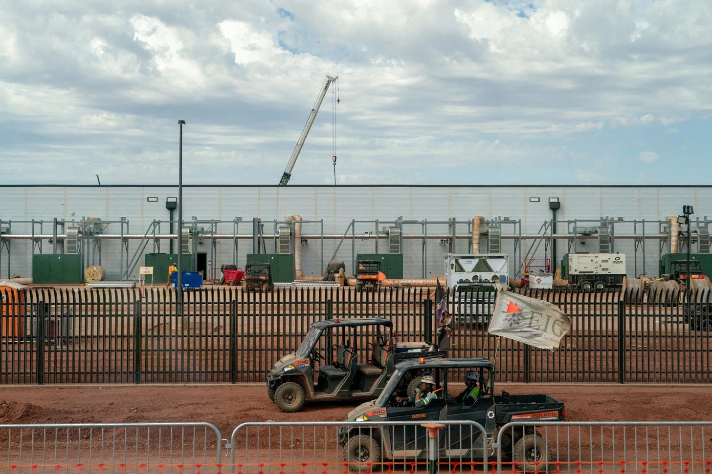 One of the world's largest data center is under construction in Abilene, Texas. Its main user OpenAI will likely consume as much as 1.2 gigawatts of power— enough to power 1 million American homes.