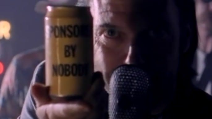 This Note's for You" by Neil Young - Banned From MTV for Mocking  Advertisers | Music Video Time - YouTube