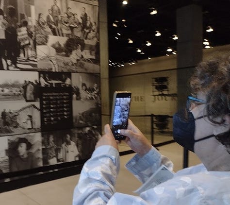Photos of Annette at Historic Sites