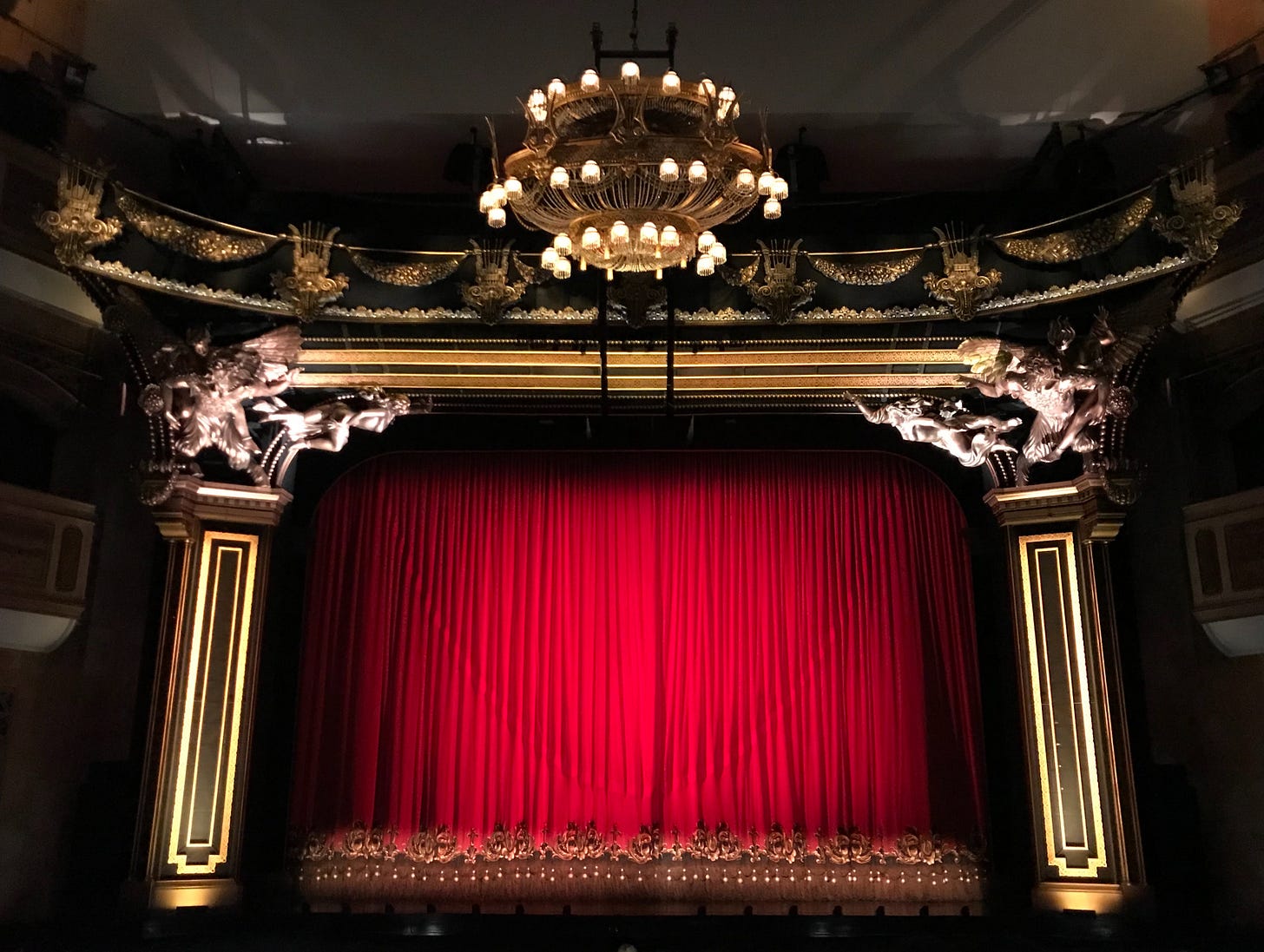 A theater. Photo by Gwen King on Unsplash.