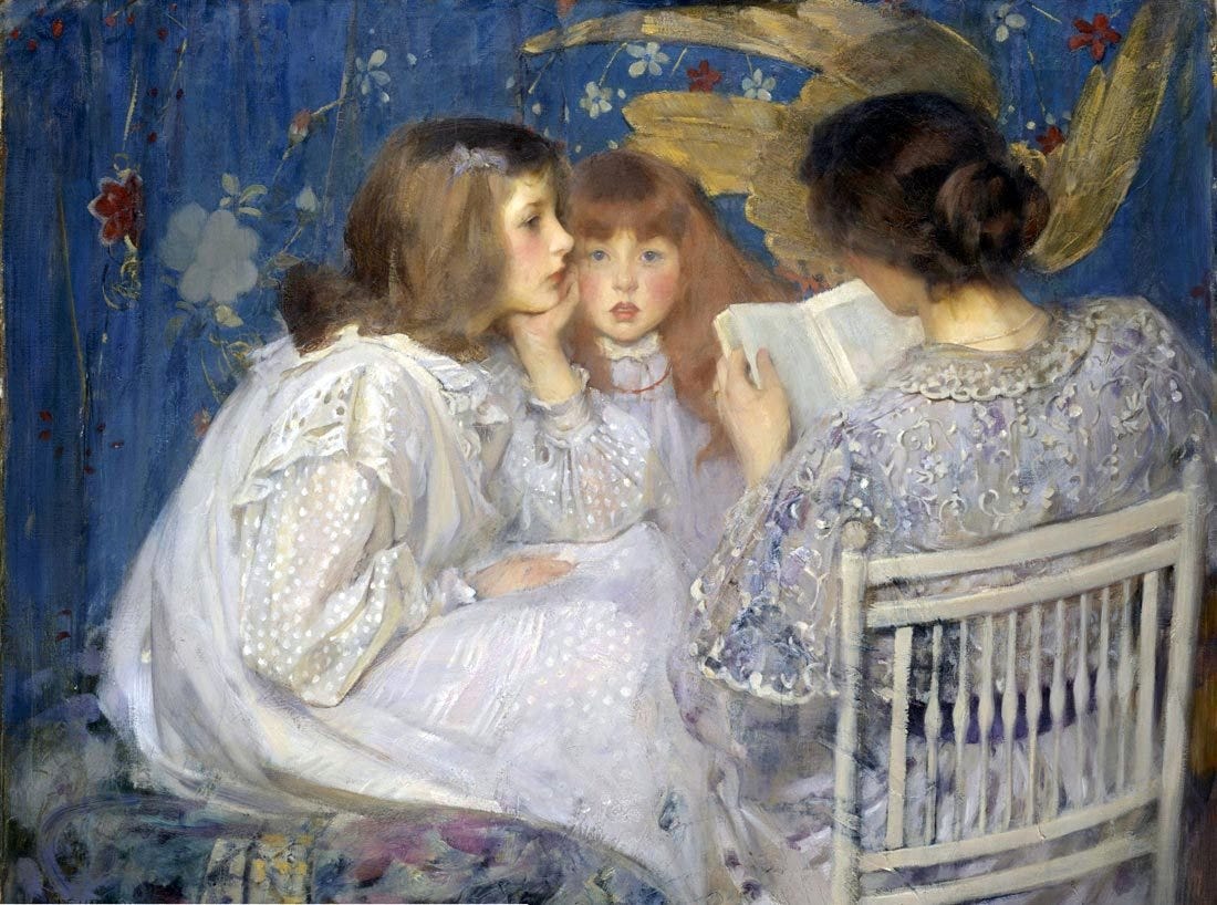 Amazon.com: Art MegaMart Sir James Jebusa Shannon Contes de la Jungle (Also  Known as Jungle Tales) Premium Canvas Print 18" x 24" (45cm X 60cm): ...